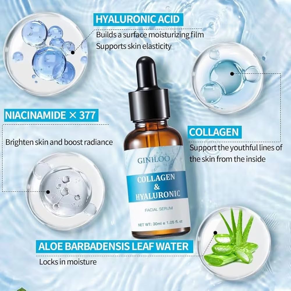 Hydrating Collagen & Hyaluronic Acid Face Serum