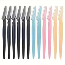 12 Pc Eyebrow Shavers Set