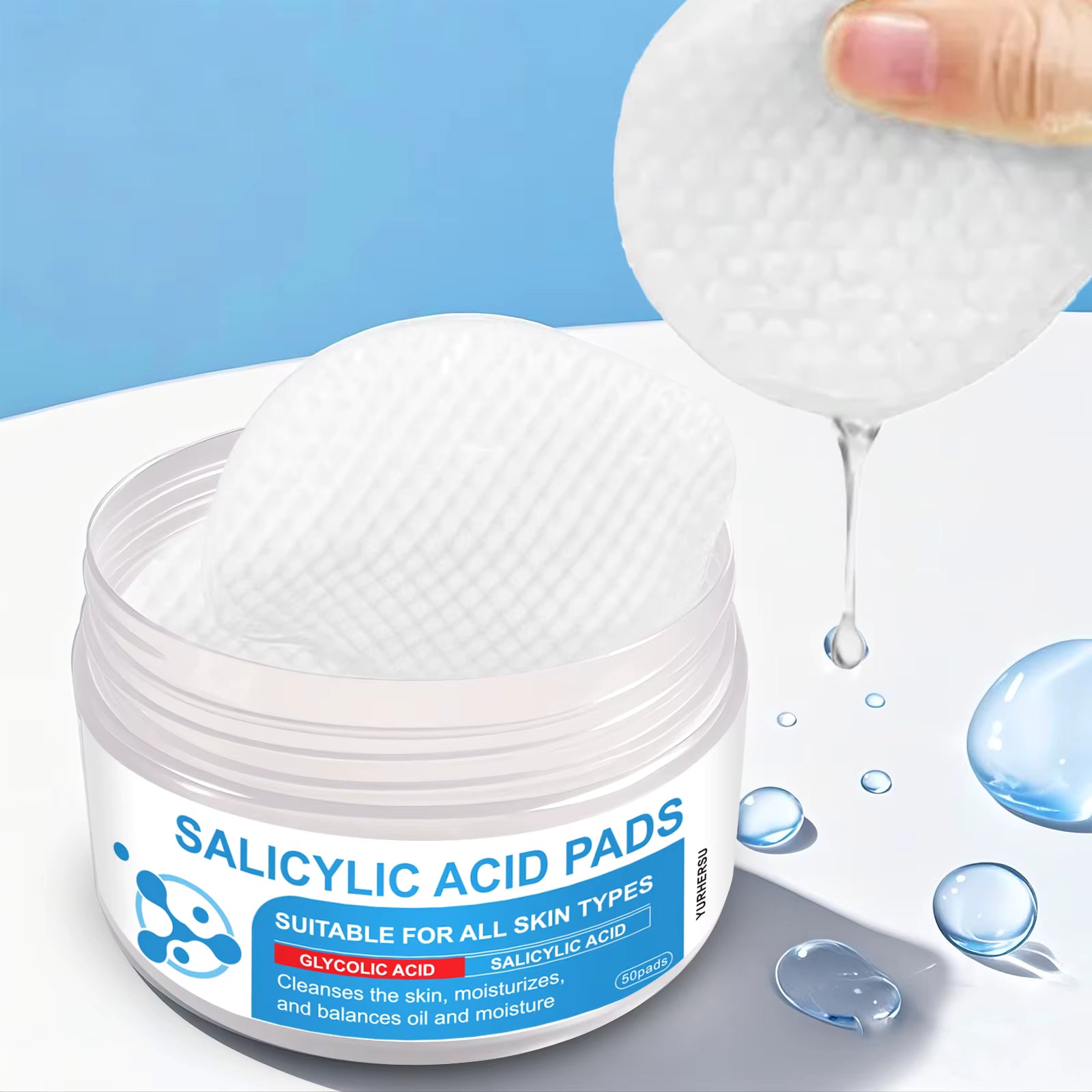 Dual-effect Toner Pads (AHA+BHA)
